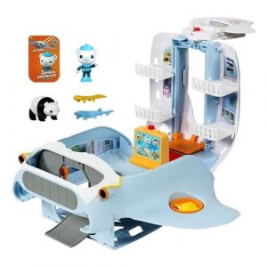 Octonauts Quoersarti Above & Beyond | Octoray Transforming Playset | 7 Pièces | 25+ lumières et Sons (BigWhiteRabbit, neuf)