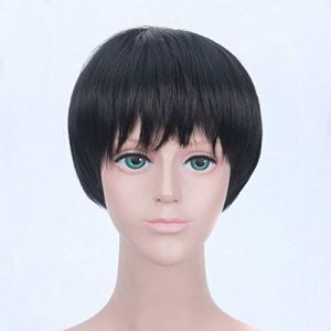 Anime Yuri !!! Perruque Cosplay Sur Glace Katsuki Yuuri Plisetsky Yurio Cheveux Synthétiques Viktor Nikiforov Yuri Sur Glace Perruques Cosplay + Casquette De Perruque Une Taille Perruque Yuuri Pl-77 (long zhu tang, neuf)