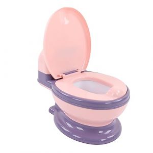 Pot bébé Toilette Grande Taille Enfant en Bas âge Formation Pot Universel Toilette Formation Pot Détachable Pot Formation Toilette pour Garçons Filles (Violet rosé) (Amoq313, neuf)