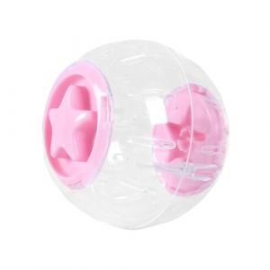 Fyrdyn Boule De Course pour Hamster,Boule Jouet d'exercice pour Hamster | D&eacute;coration de Cage Roue Silencieuse Respirante pour Hamsters Souris H&eacute;rissons Animaux Ennuy&eacute;s Divertissement (honyea, neuf)