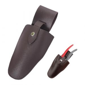 TEOZBLU &Eacute;tui de S&eacute;cateur, Gaine de S&eacute;cateurs &agrave; Main en Cuir, porte ceinture, etui couteau cuir, etui couteau ceinture, Bo&icirc;te de rangement pour s&eacute;cateurs de jardin (LIYUNxia, neuf)