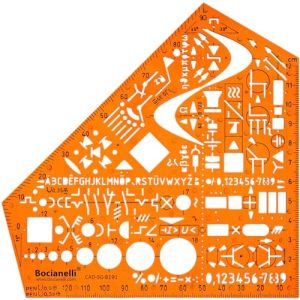 Trace Gabarit Symboles de Installation Electrique Electronique G&eacute;nie Plan Sch&eacute;ma Circuit C&acirc;blage d'&eacute;lectricit&eacute; Symboles Electriques Tableau Maison Dessin Technique Industriel (Bocianelli, neuf)