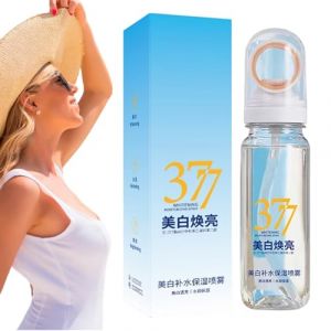 Spray Fixant Hydratant - Spray Fixant Hydratant pour Visage | Fluide Rafraîchissant Éclaircissant Estival 90ml pour Sport Déplacements Plage Rendez-vous (LIN YINGPENG UK SHOP, neuf)