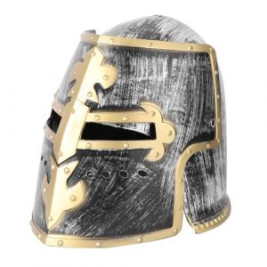 VANZACK Casque M&eacute;di&eacute;val Cosplay Gladiateur L&eacute;ger Pour F&ecirc;te Carnaval Halloween Et D&eacute;coration (Theo Lian, neuf)