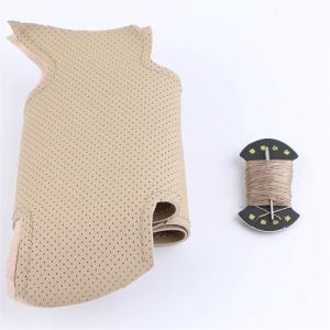 Couvre Volant Voiture pour Clio 3 pour Clio 3 RS 2005-2008 2009 2010 2011 2012 2013 Tresse en Cuir pour Volant Voiture Couverture Volant Couvre Volant Housse (Color : Beige) (HFJJXXK, neuf)