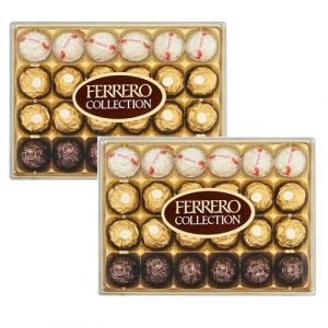 Ferrero Rocher Collection - Lot de 2 x 24 chocolat truffes - Raffaello, RondNoir, Rocher - Offre Sp&eacute;ciale (Izotech, neuf)