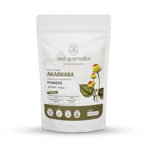 Akarkara Root Powder, Anacyclus Pyr&egrave;thre de haute qualit&eacute; pour un support naturel, poudre de racine de granul&eacute;s Finely Ground pour une utilisation polyvalente dans la naturopathie ayurv&eacute;dique (250 gm) (Neel Ayurvedics Pvt. Ltd., neuf)