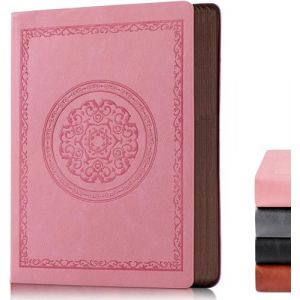 NATTHSWE Carnet de Notes A5 lign&eacute;, Cahier de Note 300 Pages Et 80g/M&sup2; De Papier R&eacute;sistant Soupl Couverture Carnet Cuir Pour La Bureau &Eacute;cole Maison &Eacute;criture Apprendre R&eacute;daction Agenda 15x20.8 cm (kepinrui, neuf)