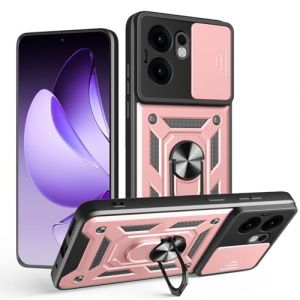 JNERBUYI Coque pour Nokia G11/NOKIA G21 &Eacute;tui avec Anneau 360&deg;and Cache Objectif, Housse Protection avec Support Magn&eacute;tique, Coque Bumper Antichoc. Or Rose (jianerbuyi, neuf)