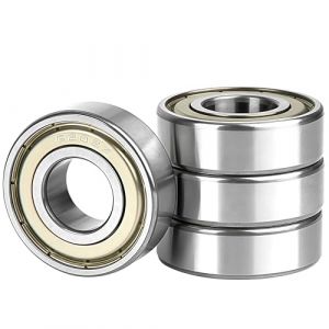 4 Pièces 6202ZZ Roulements à Billes 15x35x11mm Gorge Profonde Roulement à Bille en Acier Carbone, 6202Z Scellés Bearing, Convient pour Planches à roulettes, Trottinettes, Patins (AMPHOLY VORTEXA S.R.L., neuf)