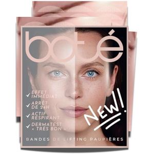 BOT&Eacute; Patch paupi&egrave;re tombante 144xXXL - Bande rehausseur paupi&egrave;res invisible, autocollant et respirant - Eyelid lifting tape pour paupi&egrave;res tombantes (SHOP4EVER, neuf)