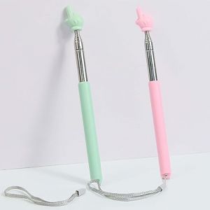 SVOCK 2PCS Télescopique Pointeur, Bâton de Pointage Extensible avec Lanière, Présentation Télescopique Bâton,Pointeurs Rétractables Adapté Aux Enseignants et à l'École à La Maison (SVOCK for Quality Life, neuf)