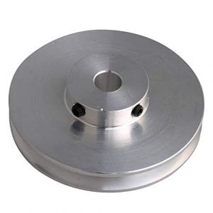 Bqlzr, Poulie en alliage d'aluminium 8mm al&eacute;sage fixe pour perceuse 3-5mm PU courroie ronde 58x16x8mm argent (BQLZR (l' article sera livr&eacute;  dans les  9-18 jours ouvrables environ), neuf)