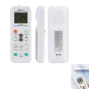 T&eacute;l&eacute;commande Universelle pour Climatisation K-1028E Compatible avec Plus de 1000 Marques, y Compris LG, Gree, Midea,Toshiba, Haier, Hitachi,Remplacement Id&eacute;al pour T&eacute;l&eacute;commandes Perdues ou Endommag&eacute;es (TaiDuEHong, neuf)