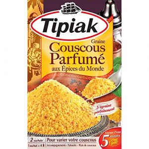 TIPIAK - Coucous Parfum&eacute; &Eacute;pices Du Monde 510G - ( Lot De 4 ) (Les Trois Mousquetaires, neuf)