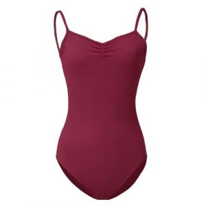 ROYAL SMEELA Justaucorps dos nu pour femmes sans manches justaucorps justaucorps d&eacute;bardeur hauts bretelles Cami Camisole Gymnastique Body justaucorps V&ecirc;tements de danse Leotard Bodysuit (ROYAL SMEELA, neuf)