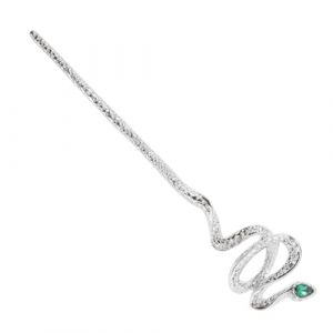 Toyvian &Eacute;pingle &agrave; Cheveux Serpent en M&eacute;tal Argent&eacute; Baguette &agrave; Chignon Vintage pour Femmes Accessoire Coiffure Hanfu L&eacute;g&egrave;re et D&eacute;corative pour Mariages et F&ecirc;tes (TXINNG, neuf)