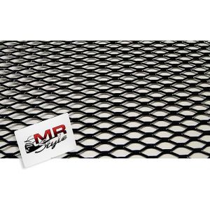 MR-Style Grille de course en aluminium | Grille de course | Grille extensible | 100 x 33 cm noir | Tuning | Style | La grille de qualité supérieure (6 mm x 12 mm) (MR-Style, neuf)