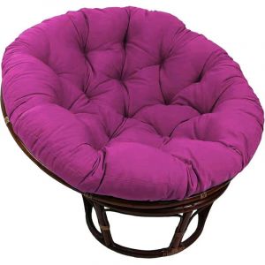 Coussin de Jardin, Coussin Fauteuil rotin, Fauteuil Jardin, Suspendu, Rond Coussin de Chaise, Coussins de siège pour l'intérieur/extérieur Coussins de siège Ronds Coussins de Jardin pour la Maison (LWX SHOP, neuf)