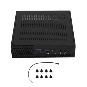 HUTSRAI ITX bo&icirc;tier D'ordinateur TX02 bureau HTPC de contr&ocirc;le industriel (*puzheguidianzi, neuf)