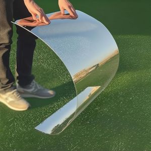 Poxvythb Plaque Polycarbonate, Feuille de Plastique Transparente Légère, Panneau Durable PC, Panneau pour Serre, pour Serre de Jardin d'hiver Abri de Voiture Véranda(1-25 m en option) (Brand:Poxvythb-跟卖投诉, neuf)