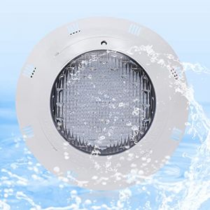 Jolre Lampe sous-marine LED pour éclairage de piscine, projecteur sous-marin, spot encastrable de piscine avec télécommande, 7 couleurs, 45 W 450 LED (STSREO, neuf)