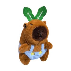 1 pi&egrave;ce Mini peluche cochon d'eau, peluche cochon d'eau, poup&eacute;e en peluche avec v&ecirc;tements, d&eacute;coration de salon en peluche, 12cm (xianningshixiangtingshangmaoyouxiangongsi, neuf)