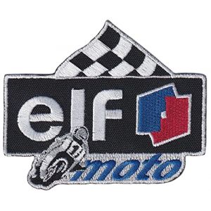 FROM HAWAII WITH LOVE - 9 cm x 7,5 cm - Ecusson Patch Brodé Thermocollant - Moto Lubrifiant Huile Additif Marque Logo Rétro Vintage France (MAXIMUM PATCHES, neuf)