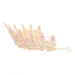 Outanaya Diadème De Princesse Baroque, Diadème De Mariée En Cristal, Diadème De Mariage En Strass, Diadème D'anniversaire En Cristal, Diadème De Bal, Bandeau (GModern, neuf)