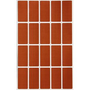 Royal Green 4 x 2 Centim&egrave;tres Marron &Eacute;tiquettes Autocollantes De Dossier, Chemise De Classement, Codage Couleur, Marquage, Tarification Coupe Rectangle (40mm x 19mm) Paquet De 300 (RoyalGreenMarketEU, neuf)