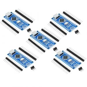 Nano Board pour Arduino Nano RUIZHI 5 Pèces Nano-V3 Carte de Développement avec 328P Puce Carte Mère Type-C Interface 5V 16MHz Compatibilité avec Arduino Nano (shenzhenshiyaoxingmaoyi, neuf)
