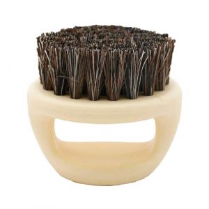 Brosse à barbe pour homme avec poils de sanglier - Brosse à modeler la barbe vintage avec poignée | Style de cheveux pour le visage pour application d'huile et de baume, convient à la maison, en (Chacha grocery store, neuf)