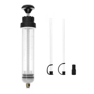 QWORK Huile Aspiration Seringue 200ML / 0.21Qt. / 7OZ, Seringues d Aspiration et de Niveau, Extracteur de Fluide pour Engrenages et extracteur de Liquide de Frein (shavinglikes, neuf)