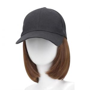 Perruques De Chapeau Baseball &Agrave; La Mode Combo Pour Un Changement Coiffure Rapide Id&eacute;ales La Perte Cheveux Am&eacute;lioration Des Volumes Cheveux Femmes (deDhh, neuf)