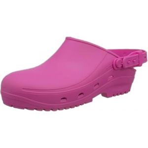 REPOSA Max Sabot Femme Medical Confortable, Chaussure Infirmiere Hopital, Semelle Anatomique en Caoutchouc Antid&eacute;rapante SRC, Sangle R&eacute;glable, Sabot Sanita St&eacute;rilisable Antistatique et L&eacute;g&egrave;re - Unisex (ScarpaPro, neuf)