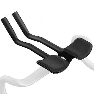 Alfa Pasca prolongateur de guidon triathlon en carbone pour v&eacute;lo de course, prolongateur de guidon triathlon 360mm a&eacute;ro en carbone 40&deg; TT Bar Extender (AlfaPasca, neuf)