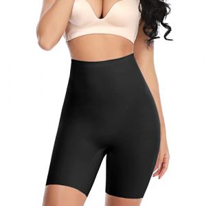 SLIMBELLE Shorty Minceur Culotte Gaine Panty Gainant Gaine Amincissante Femme Invisible Noir M (Naughty Fashion Mode, neuf)