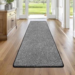 Enyhom Tapis de Couloir 60 x 180 cm, Tapis Couloir Long Lavable en Machine Tapis Cuisine Devant Evier Antid&eacute;rapant Tapis de Cuisine Passage Descente de Lit Chambre pour Salon, Cuisine, Buanderie (Pauwer Enyhom, neuf)