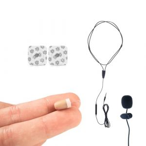 CooMax Oreillette Espion Invisible Casque sans Fil VIP Pro Microphone Examen - Micro Écouteur Espion Caché Appels Mobiles Oreille Tricher (Oreillette Espion VIP Pro Supermini Beige + Microphone) (PingaOculto, neuf)