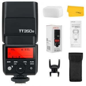 Godox TT350S TTL Flash pour Sony HSS 1/8000s 2,4G sans Fil avec 12 Filtres de Couleur Compatible pour Sony A7R A7S A7RII A6300 A6000 A58 A99 ILCE6000L A77II RX10 etc Caméras (Letwing Digital Studio, neuf)