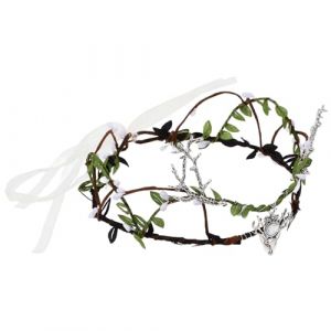 Cabilock Bandeau Halloween Vigne Tress&eacute;e Accessoire De Cheveux Vintage Et Original Pour &Eacute;v&eacute;nements Th&eacute;matiques (Thomas Zack Yang, neuf)