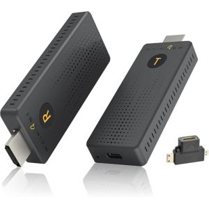 HDMI sans Fil, UHD 4K Émetteur transmetteur hdmi sans Fil, Plug & Play, 16TX to 1RX, FAIRBEE Émetteur et Récepteur sans Fil HDMI pour Streaming Vidéo& Audio pour TV/PC/projecteur/dongle Wireless Hdmi. (FAIRBEE, neuf)