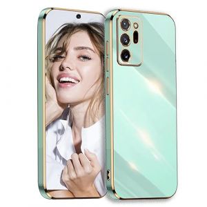 POUHYE Coque pour Samsung Galaxy Note 20 Ultra &Eacute;tui, Galvanis&eacute; Silicone Case Antichoc Anti Rayures Souple TPU Cover Housse L&eacute;g&egrave;re Protection Cam&eacute;ra Coque pour Samsung Galaxy Note 20 Ultra Vert (SUPGUARD-EU, neuf)