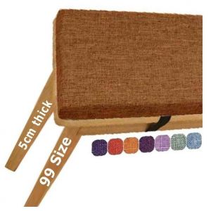 Coussin de Chaise Matelas de Sol Adulte Beige Banc Entrée Capitonné Coussin pour Banc de Jardin 180 130 120 cm 1,40 Balancelle Coussin Banquette 40x100 Exterieur Caravane Interieur Jardin(N,70x55 cm 2 (sanroy, neuf)