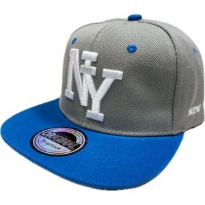 J26 Casquette de baseball américaine pour enfant - Casquette de baseball - Pour enfant, Turquoise/gris, taille unique (JameStyle26, neuf)