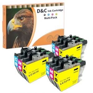 D&C LC3219XL Cartouches d'encre pour Brother LC-3219XL LC3217 Compatibles avec Les Cartouches d'encre Brother MFC-J5330DW MFC-J5730DW MFC-J5335DW MFC-J6930DW MFC-J6530DW MFC-J5930DW MFC-J6935DW (OnlineSales 365, neuf)