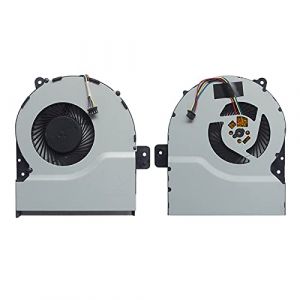 WEIMEI FENG Ventilateur de refroidissement pour ordinateur portable Asus x751 X751L X751N X751NA X751M X751MA K751M K751L A751L A751LX A751M A751YI R752 R752LD (WEI AI, neuf)