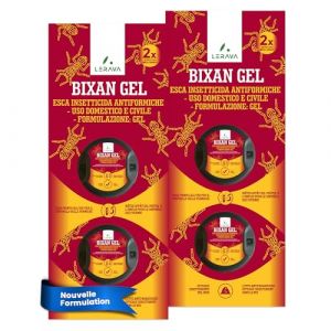 LERAVA Pi&egrave;ge &agrave; Fourmis x4 Anti Fourmis Maison Interieur Gel Insecticide App&acirc;t S&eacute;curis&eacute; Enfants et Animaux &Eacute;limination Colonies Pi&egrave;ge Efficace pour Lutte Antinsecte Discret, Produit Anti Fourmi (Agricenter Spitaler, neuf)