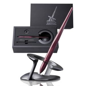 novium Hoverpen Interstellar: le stylo qui lévite, Mars Magma - Design Futuriste et Premium inspiré de l'espace, Stylo à bille de Luxe avec Recharges Schmidt, Idée Cadeau & Décoration de Bureau (Novium Design, neuf)