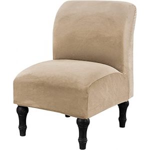 Housses de Chaise sans Accoudoirs en Velours Extensible Housse de Fauteuil Relax Couverture de Canapé Elastique Protection de Fauteuil pour Decoration Salon Bureau (Color : D, Size : 1PC) (AMZGRZ, neuf)